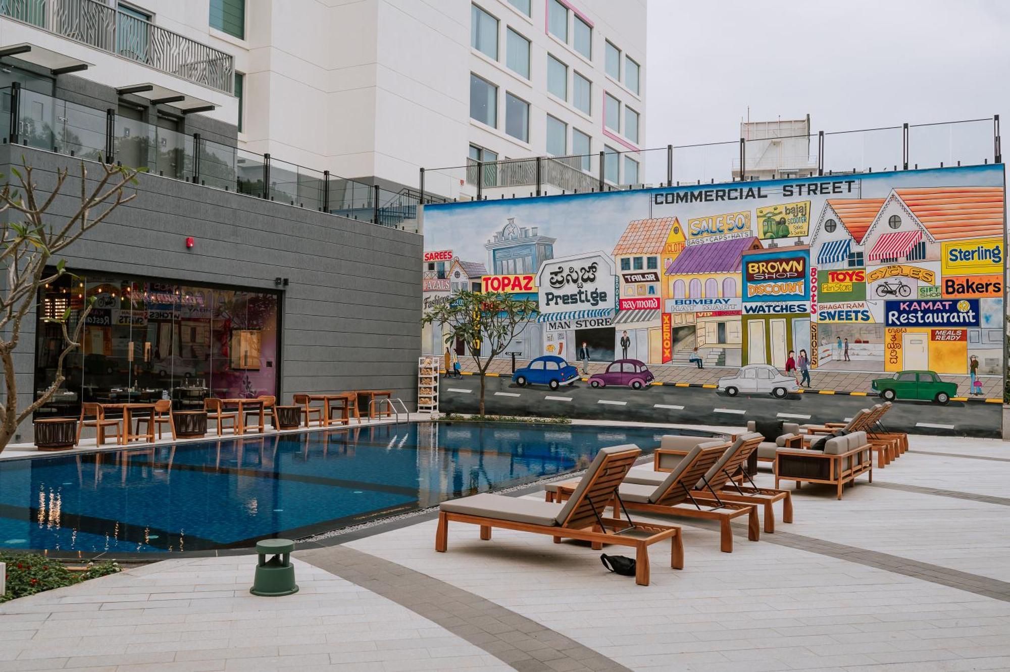 Moxy Bengaluru Airport Prestige Tech Cloud Hotel Devanahalli Buitenkant foto